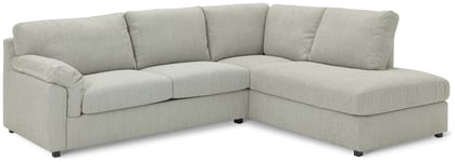 Habitat Florence Fabric Right Hand Corner Chaise Sofa- Cream