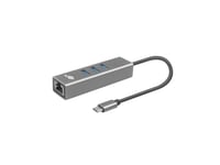 !Tb Usb C - Rj45, 3Xusb - Rj45 Adapter -1000Mb/