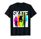 Retro Vintage Skateboard Present Idea For Men Women T-Shirt