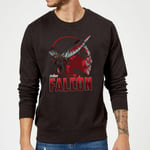 Sweat Homme Falcon Avengers - Noir - S - Noir