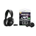 SteelSeries Arctis Nova 5X Wireless - Xbox Gaming Headset + KontrolFreek FPS Freek Galaxy Black for Xbox One and Xbox Series X Controller