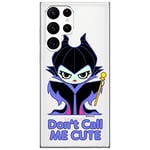 ERT GROUP Coque de téléphone Portable pour Samsung S22 Ultra Original et sous Licence Officielle Disney Motif Maleficent 003 Parfaitement adapté à la Forme du téléphone Portable, partiel imprimé