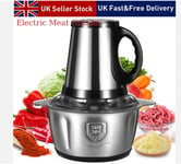 5L Electric Chopper Food Processor Multi Blender Meat Fruit Vegetable Nuts Mixer