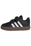 adidas Garçon Unisex Kinder VL Court 3.0 Shoes Infants Chaussures, Core Black/Cloud White/Core Black, 23 EU