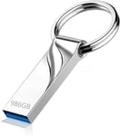 Clé Usb Vitesse Élevée Clef Usb 3.0 Portable Cles Usb Mémoire Stick Avec Porte-Clés Imperméable Clés Usb Pour Pc/Tablette Le Transfert De Fichiers, La Sauvegarde De Données Et La Copie Entre Appareil