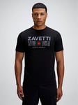 Zavetti Canada Ovello Contour T-shirt - Black, Black, Size S, Men