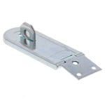 Burg Wächter PC 100 SB Burg Armoured hasp Standard, 100 mm, galvanised, Silver, Normal