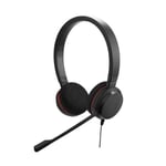 Casque professionnel Jabra Evolve 20 USB-C UC Stereo avec gestion simplifiée des appels et son impressionnant