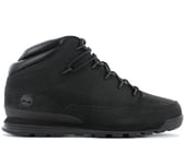 Timberland Euro Rock Mid Boot - Men's Shoes Leather Black TB1A2AD1-015 Boots