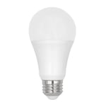 INF Wifi Smart LED-lampe RGB Flerfarget dimbar 7,5W E27 Hvit