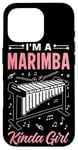 iPhone 16 Pro Funny Marimba Instrument Pun for a Marimba Player Case