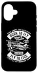 iPhone 16 Wings of Freedom Retro Vintage Aviation Airplane Design Case