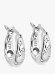 Astley Clarke Celestial North Star White Sapphire Huggie Hoop Earrings