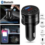 Player Car FM Transmitter Wireless Bluetooth Dual USB Charger Handsfree Car Kit