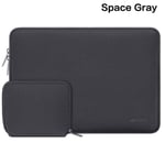 (2016-2019 Uusi Pro 15Space Grey Color)Uusi kannettavan tietokoneen suojakotelo MacBookille HP Dell Lenovo Acer kannettavan tietokoneen laukku Kantolaukku 13 14 15,4 15,6 tuuman kannettavan tietokoneen kansi miehille, naisille