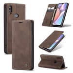 CaseMe vintage Samsung Galaxy A10s fodral - Brun