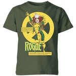 X-Men Rogue Bio Drk Kids' T-Shirt - Green - 9-10 Years