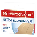 Mercurochrome Bandes de pansement à découper - 10x6cm boîte 10