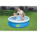 Bestway My First Fast Set 152x38 Cm Round Inflatable Pool Blå 477 Liters