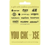 YOU CHOOSE Gift Card - £15