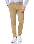 Dockers Men's Supreme Flex Alpha Skinny-Wonderknit Trouser, Brown (C00086 New British Khaki 0000), 33W / 30L