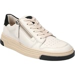 Paul Green 5184-042 M.Calf/S.Nubuk Sneaker Female Ivory/Black 40.5