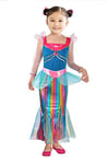 Ciao Barbie Rainbow Mermaid sirène Costume Robe déguisement Original Fille (Taille 3-4 Ans)