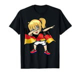 Dabbing Girl German Flag Meme Jersey Dab Shirt T-Shirt