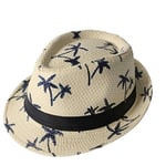 Straw Fashion British Top Hat Summer Outdoor Sun Shade Beach Hat C7E73500