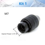 Kit 1 Accessoires de mandrin de Mini perceuse M8/M7, pour outil rotatif Dremel et mini broyeur mandrin de perceuse 0.5-3.2MM échange de mèches plus rapides dremel accessyon ""Nipseyteko