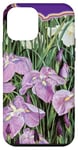 iPhone 12 mini Purple Iris Flowers Case