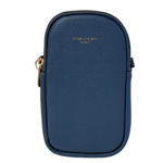 Crossbody Mobile Phone Bag Blue Zip Top Bag - David Jones -Brand New With Tags