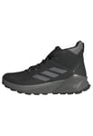 adidas Homme Terrex Trailmaker 2 Mid Gore-TEX Hiking Shoes Chaussures de randonnée, Core Black/Carbon/Grey Four, 42 EU