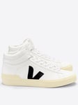 Veja Women's Minotaur Hi Trainers - White/Black, White/Black, Size 6, Women