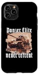 iPhone 11 Pro German King Tiger tank WW2 tank fighting car soldiers Case