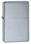 Zippo - Vintage - Brushed Chrome - Essence Briquet Coupe-Vent, Rechargeable, dans Une boîte Cadeau de Haute qualité 230.25 Normal