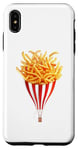 iPhone XS Max French Fries Hot Air Balloon Foodie Fast Food Lover Design Case