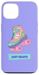 iPhone 13 Roller Skate Classic 90s 80s Retro Kitsch Pastel Quad Skates Case