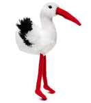 Uni-Toys Peluche Cigogne - 19 cm (Hauteur) - Oiseau en Peluche - Doudou