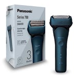 Panasonic ES-ALT4B 3-Blade Wet and Dry Electric Shaver for Men, Rechargeable, Skin Comfort Sensor, Multi-Flex 12D Head - Minimize The 5 o’Clock Shadow