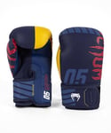 Venum, Sport 05 Gants de Boxe, Mixte Adulte, 14 Oz, Bleu/Jaune