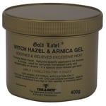 Gold Label Witch Hazel & Arnica Gel Natural Astringent For Horses Ponies 400g