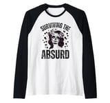 Surviving The Absurd Raglan Baseball Tee