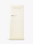 Smeg 50's Style FAB28R Freestanding Fridge with Ice Box, Right-Hand Hinge