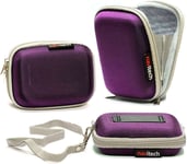 Navitech Purple Camera Case For Kodak Pixapro FZ55 Digital Camera