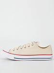 Converse Mens Ox Trainers - Off White, Off White, Size 8, Men