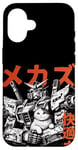 Coque pour iPhone 16 Les Chats d'anime Vintage Aiment l Mecha avec l Manga d Chat