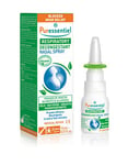 Puressentiel Respiratory Decongestant Nasal Spray 15ml - Cold & Flu - Hayfever & Blocked Nose Relief - Instant Action - 100% Natural & Organic Essential Oils - Sea Water - Suitable for 3y+