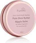 Funmi Pure Shea Butter Nipple Balm - Nipple Cream Quick Relief for Sore Nipples