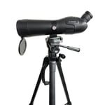 Nedis Spotting Scope | Förstoringsområde: 20-60 | Objektivlinsdiameter: 60 mm | Synfält: 38 m | Dioptrisk korrigering | Resväska ingår | Svart